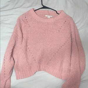 American Eagle Outfitters Blush Knit Sweater